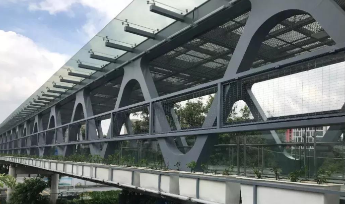 内江论管桁架结构工程弯管加工防锈处理的方法